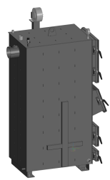 Котел твердотопливный длительного горения Zenith 40 кВт, TAKOT